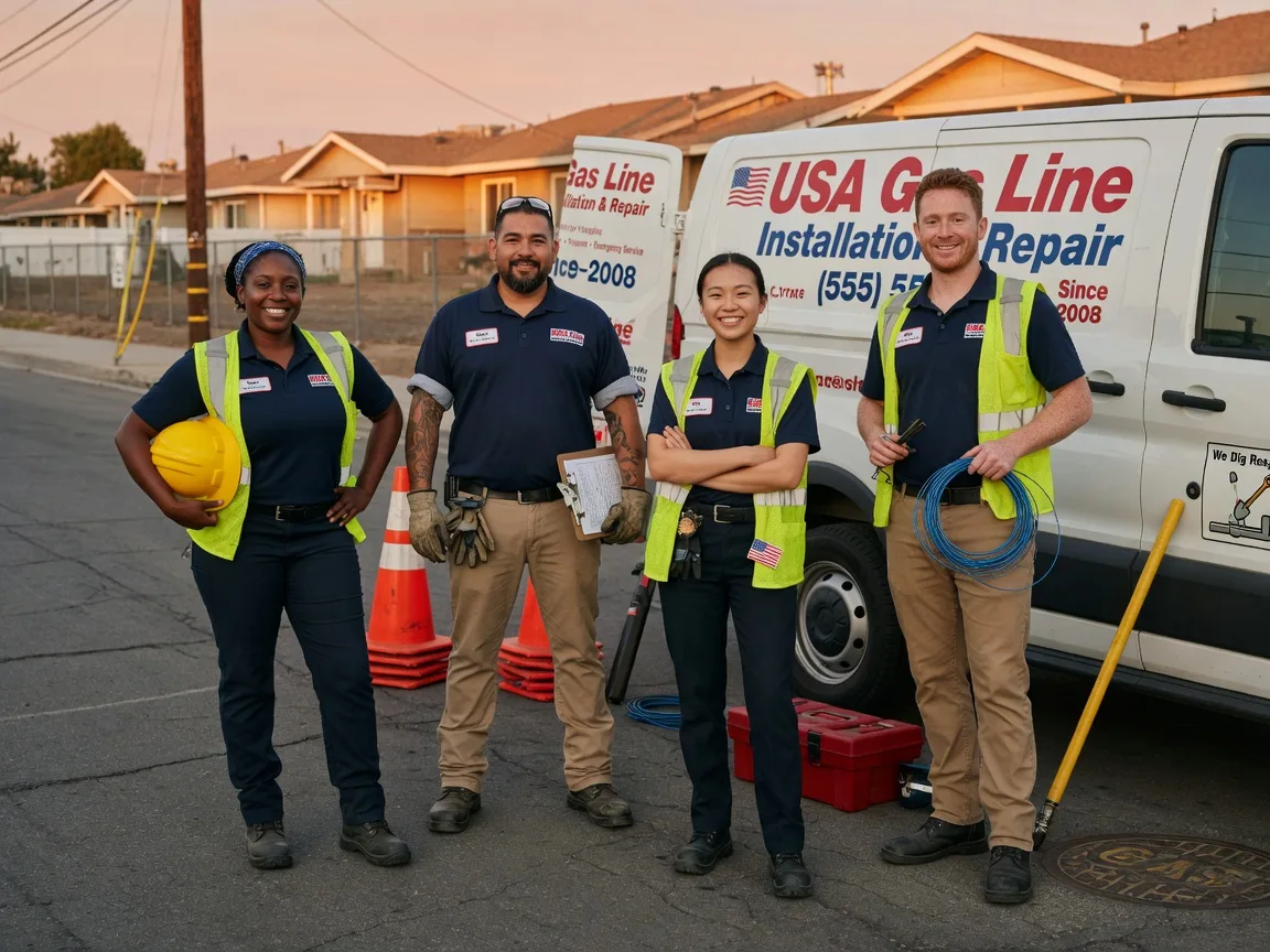 Gas Line Installation company in Jay, ME